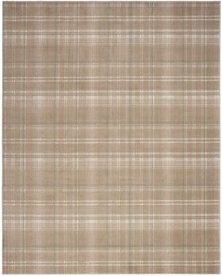 Nourison Grafix Plaid Farmhouse Area Rug