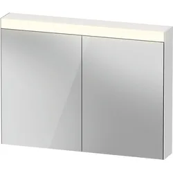 Duravit Licht & Spiegel Best Spiegelschrank mit integrierter Beleuchtung, 2 Spiegeltüren, 1010x760x148mm, LM7842000002, Ausführung: CH Netzstecker