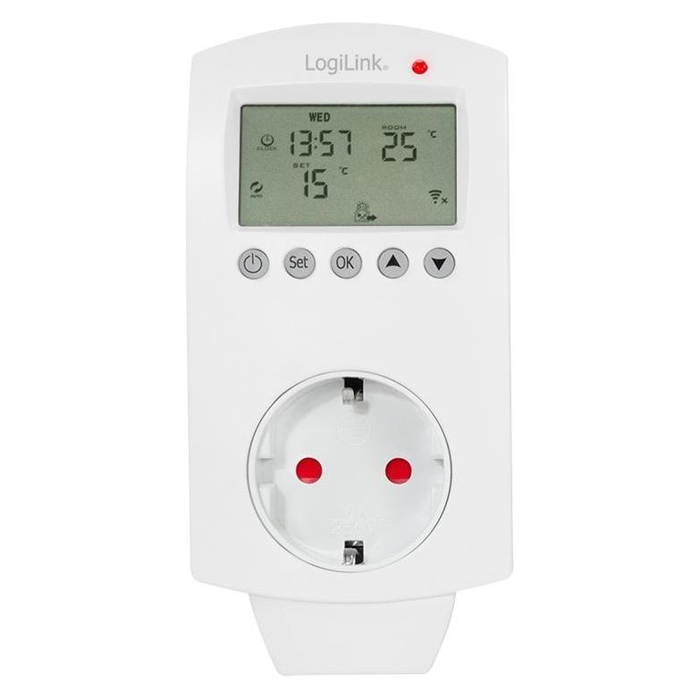 LogiLink Smart Home Wi-Fi Thermostat Socket (SH0106)