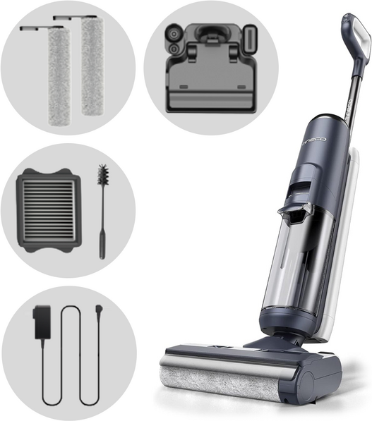 Tineco Floor One S5 Extreme -  Akku-Nass-Trockensauger Smart - 3 in 1: Wischen, Abziehen und Saugen