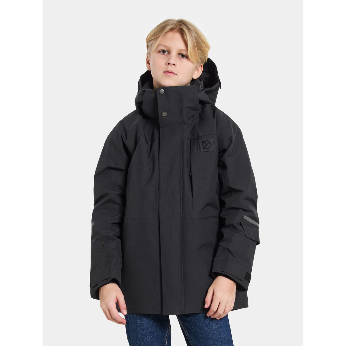 Didriksons Gabbro Kids Jacket black (060) 140 505865060140