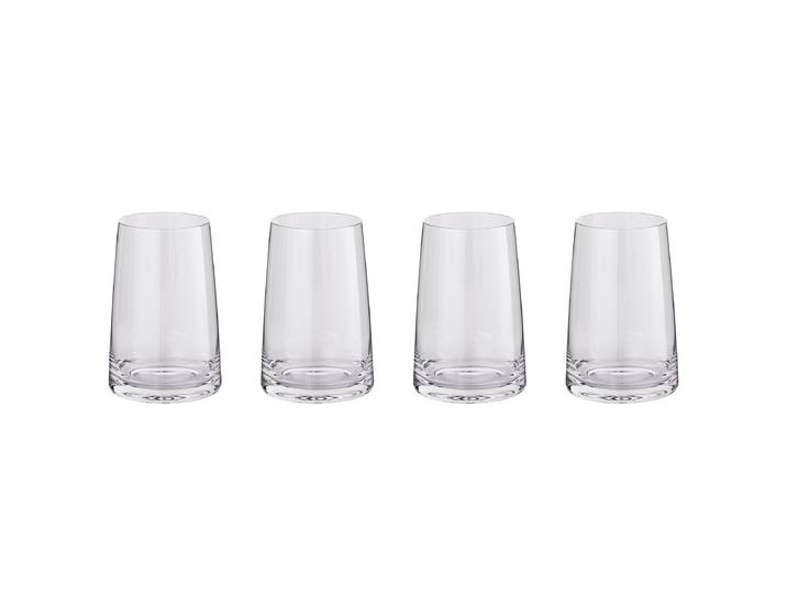 Verres - Lot de 4 8 x 13 x 8cm Transparent/Transparent