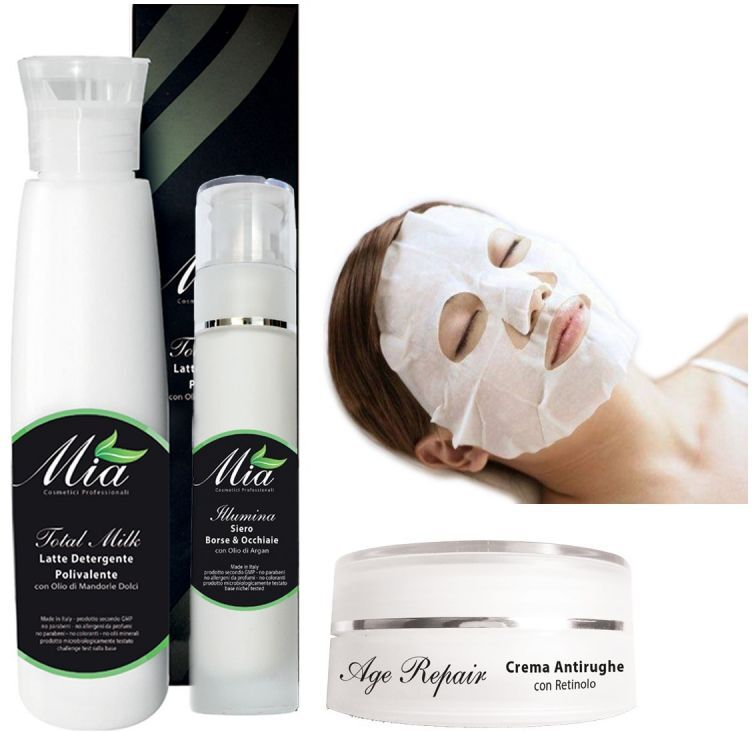Mia Cosmetici Kit Trattamento Viso Antirughe