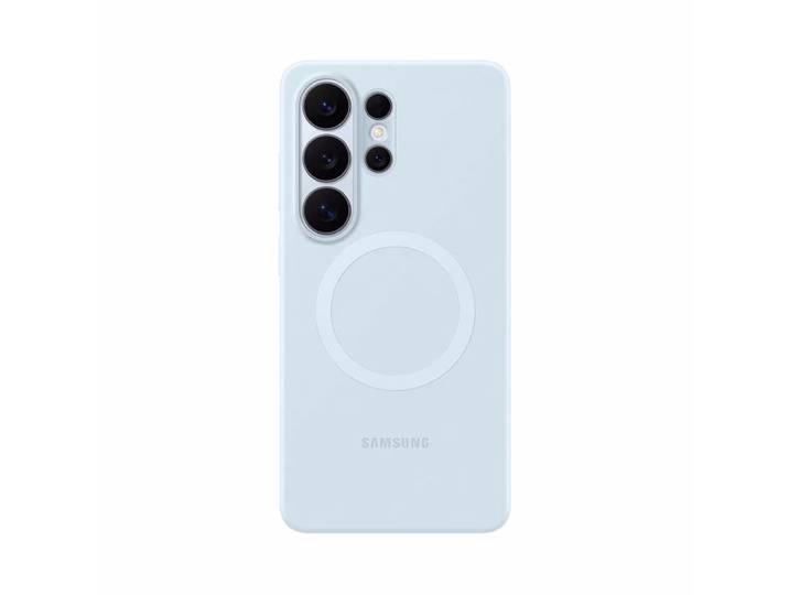 Samsung S26 Ultra Silikon-Cover Silicone Magnet Case Lightblue Samsung Cover – Handyhülle/Handy Tasche