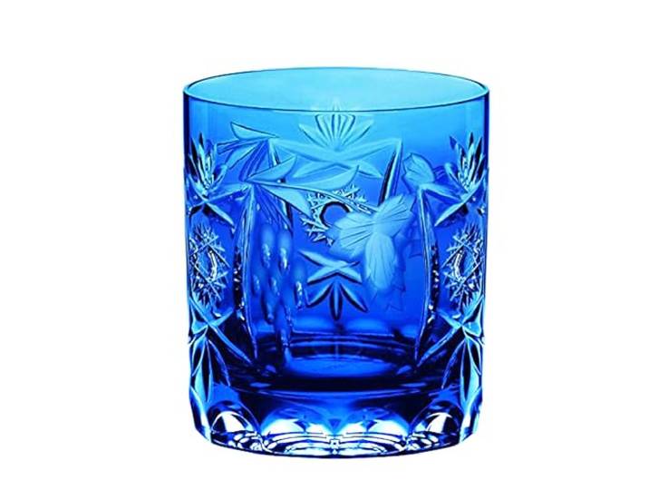 Nachtmann Traube Whiskyglas, Blau, 250 ml, 35892 Whiskybecher, Kobalt