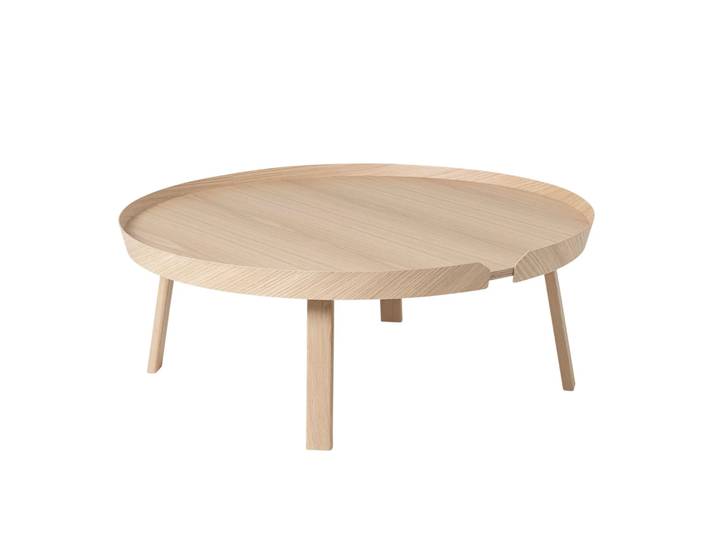 Muuto Table d appoint Around extra large Oak'