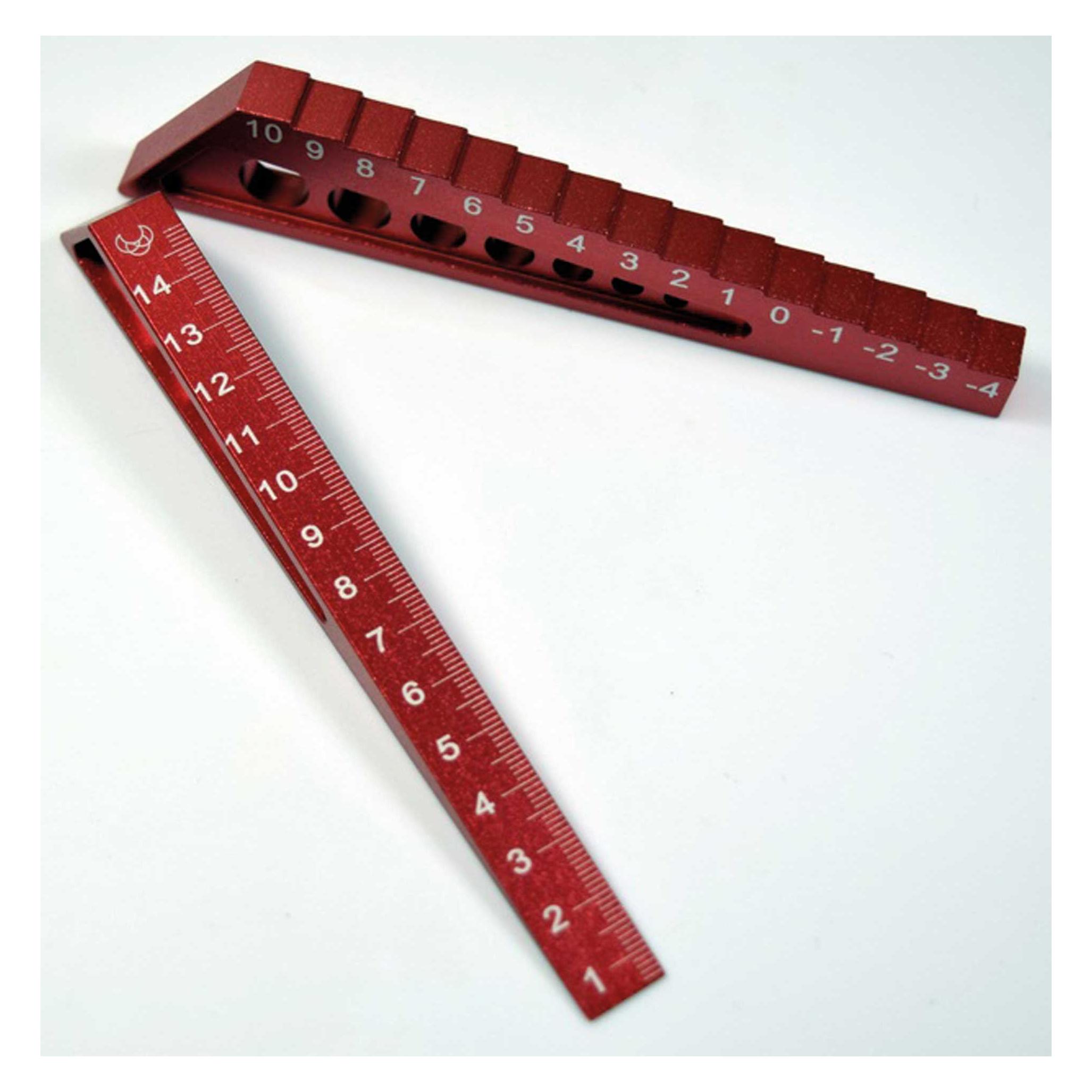 Absima Höhenlehre 1/8 & 1/10, rot (3000053)