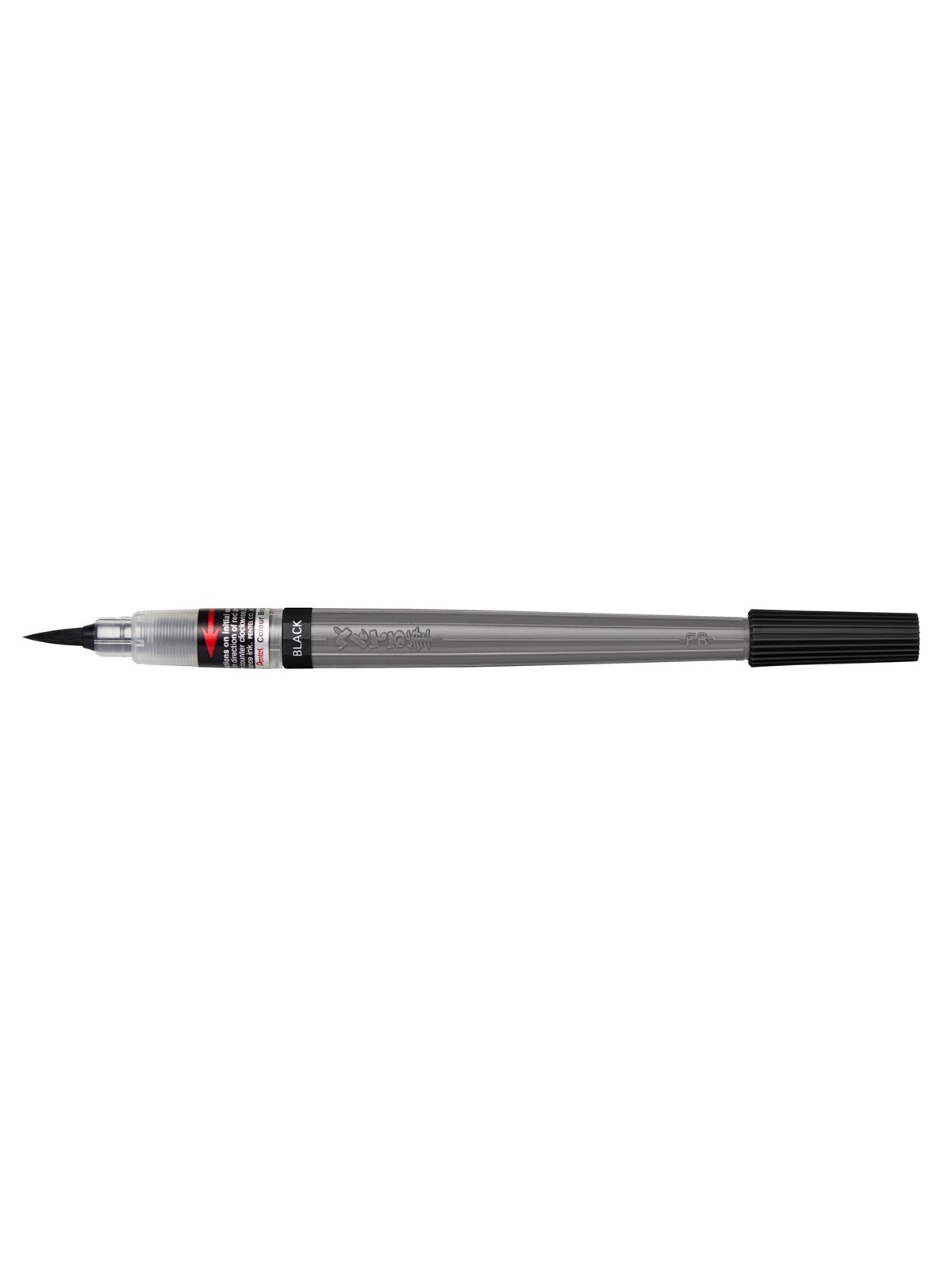 Pentel XGFP-101X Colour Brush Perm Black