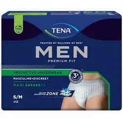 TENA MEN Premium Fit Inkontinenz Pants maxi S/M 12 St