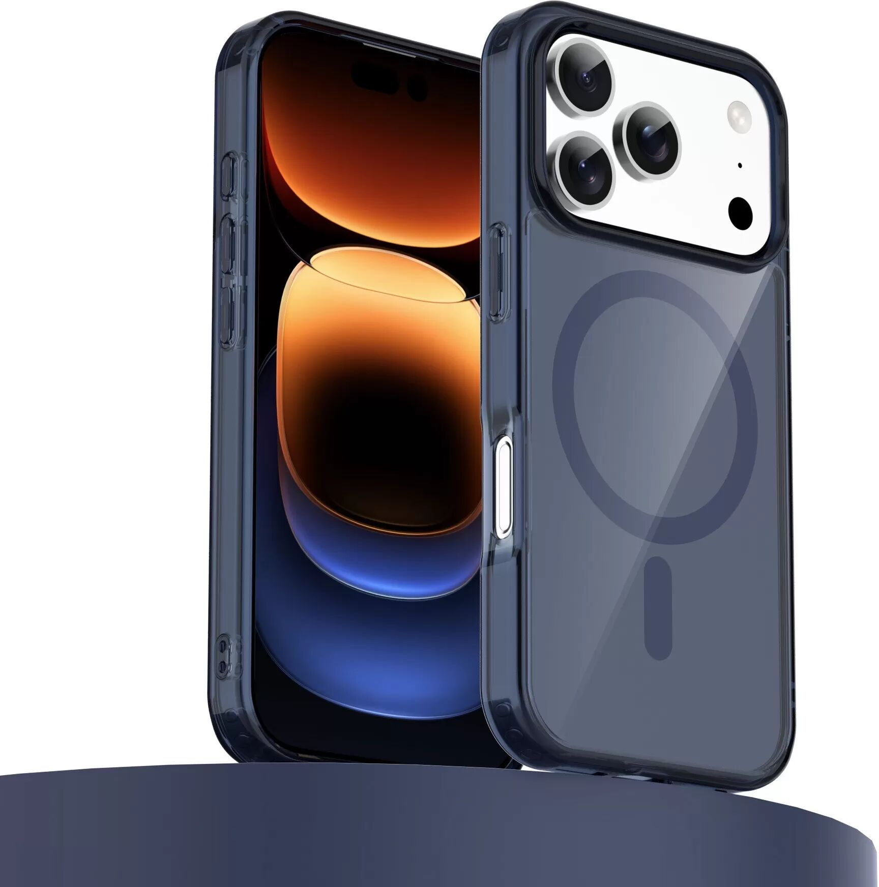 INF MagSafe Kompatible Klare Stoßfeste Hülle für iPhone 17 - Minimalistisches Design