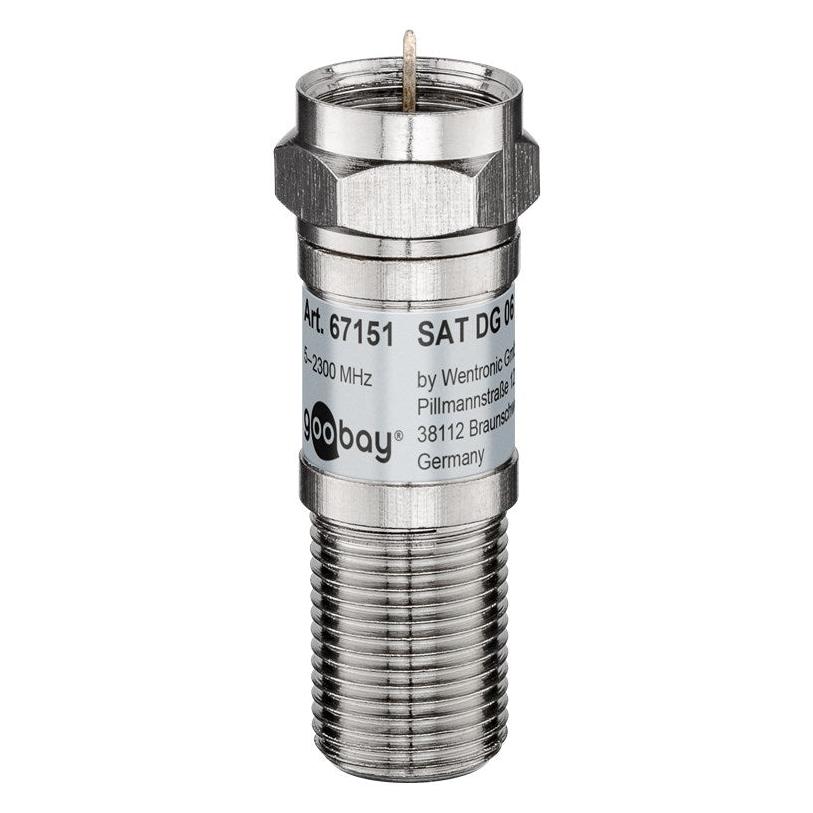 Goobay SAT Dämpfungsglied 6 dB (67151)