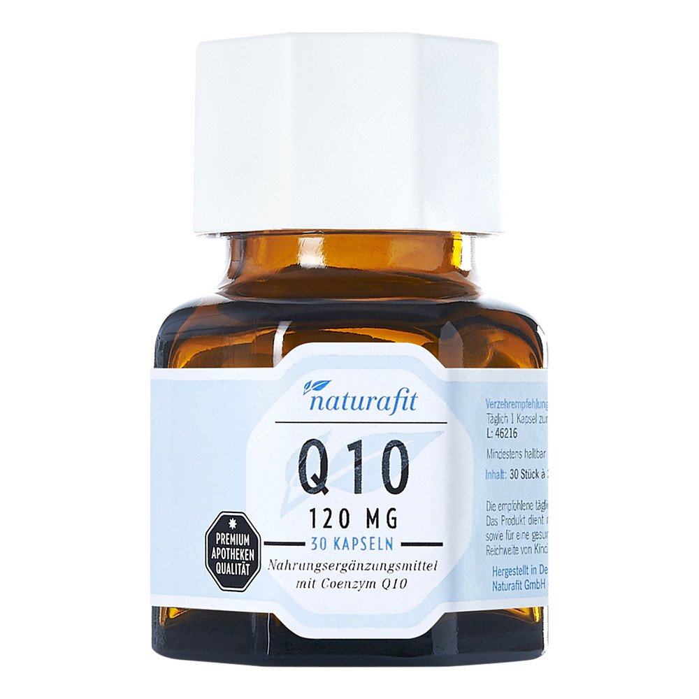 NaturaFit GmbH Naturafit Q10 120 mg Kapseln 07240374