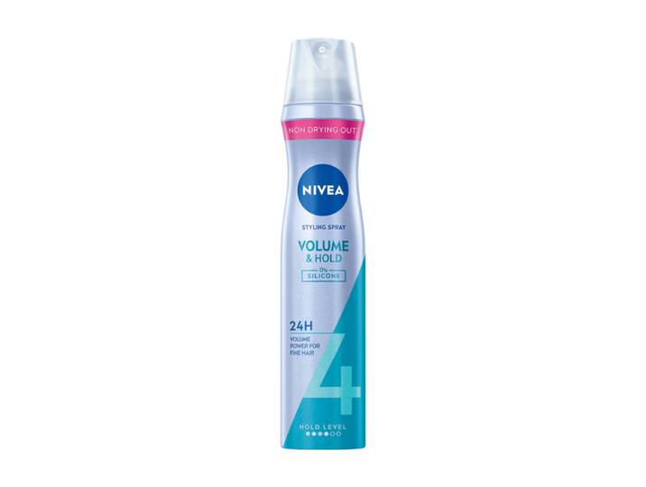 NIVEA Volume Care Styling Haarlak - Haarspray met 24H Fixatie - Bevat Hydraterende Vitamine B3 - Haarverzorging 250 ml