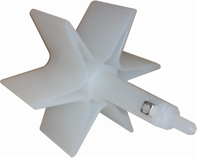 Syr - Sasserath Flügelradturbine 3000.00.993 für IT 3000 Ionentauscher