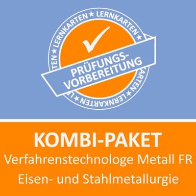 Kombi-Paket Verfahrenstechnologe Metall FR Eisen- und Stahlmetallurgie Lernkarten, Set von Jennifer Christiansen, Princoso, 978-3-96159-927-1