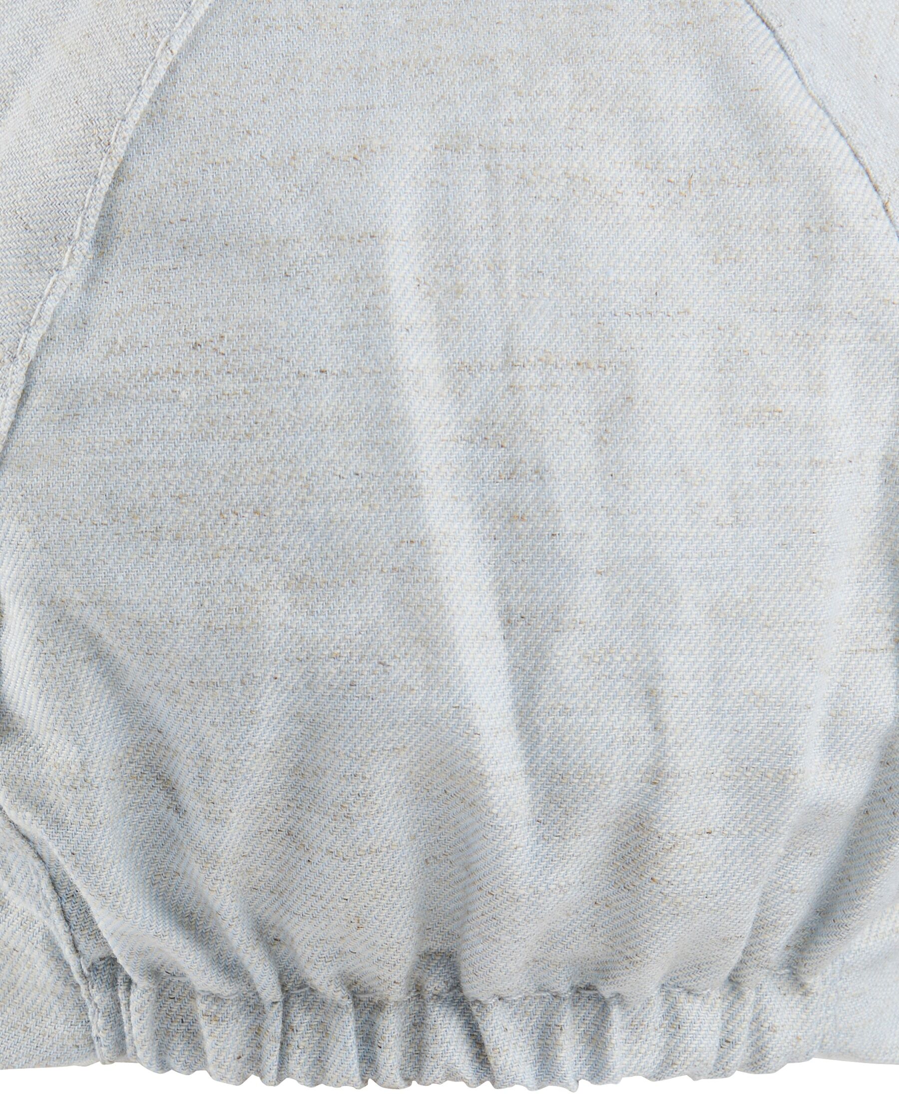 Schirmmütze STERNTALER "Schirmmütze graumeliert", Jungen, Gr. 37, blau (hellblau), Mützen Schirmmütze