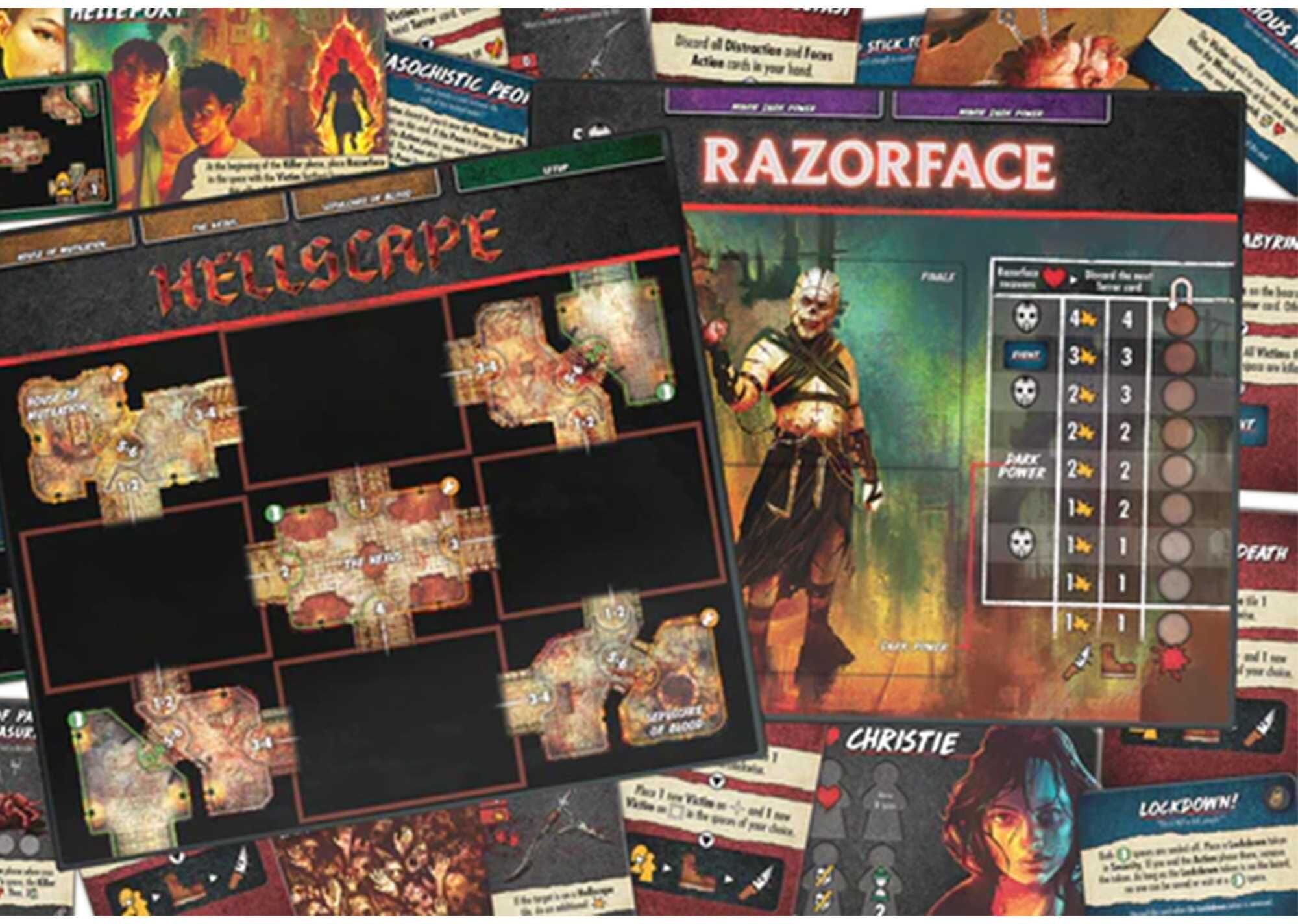 Final Girl: Hell to Pay - Solo Horror Board Game Expansion for Final Girl Game System by Van Ryder Games