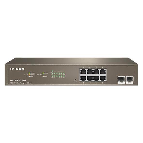 Jovision Ip-Com 8-Kanal Poe Switch (10 Ports) (G3310P-8-150W)
