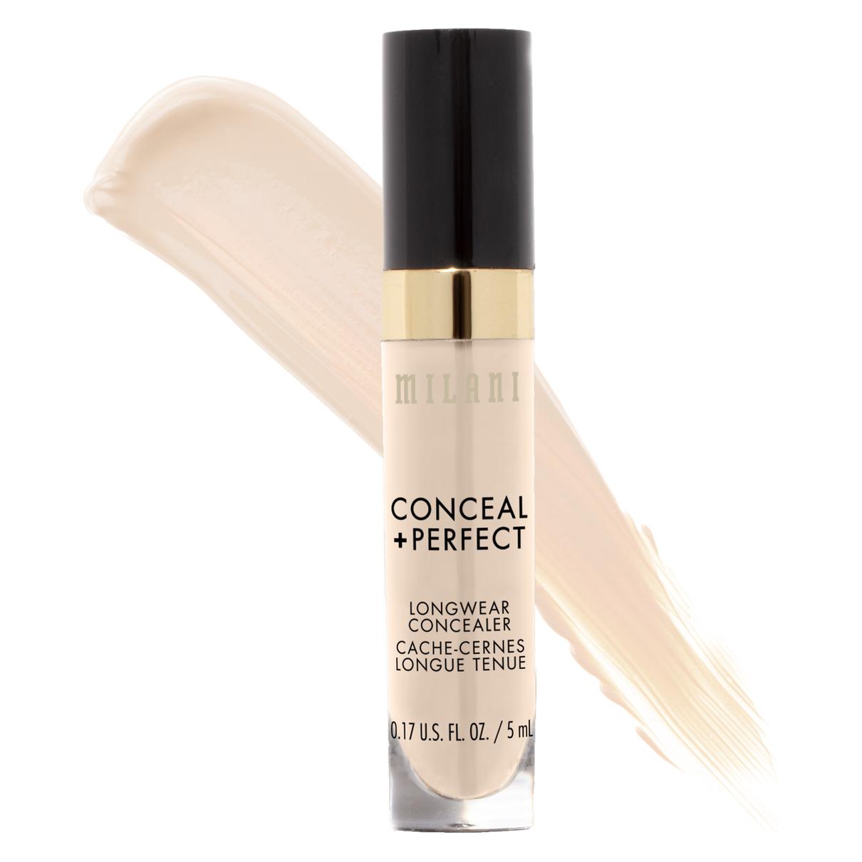Milani Conceal + Perfect Longwear Concealer 5g 100 Reines Elfenbein (100 Pure Ivory, 100 Reines Elfenbein) (76167194)