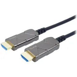 PremiumCord HDMI - HDMI Kabel 15m schwarz (kphdm21x15) (15 m), Videokabel, Schwarz