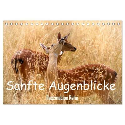 Sanfte Augenblicke, Faszination Rehe (Tischkalender 2027 DIN A5 quer), CALVENDO Monatskalender