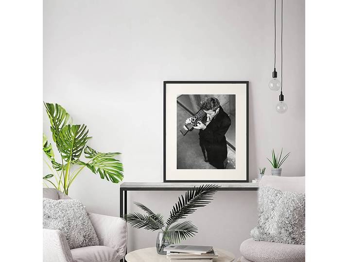 Bild James Dean Rahmen: Massivholz Buche, lackiert Abdeckung: Plexiglas Multicolor 52 x 62cm