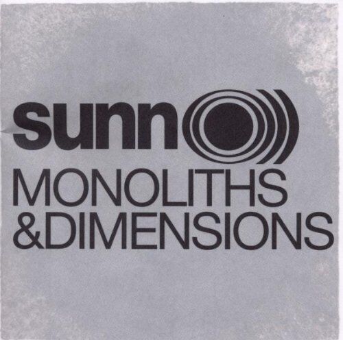 Sunno))) - Monoliths and Dimensions - Preis vom 09.10.2026 07:28:09 h