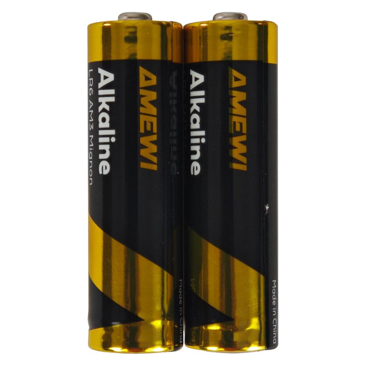 Amewi Mignon Batterie Alkaline LR6 1,5V AA, 60 Stück (60 Stk., AA) (60870105)