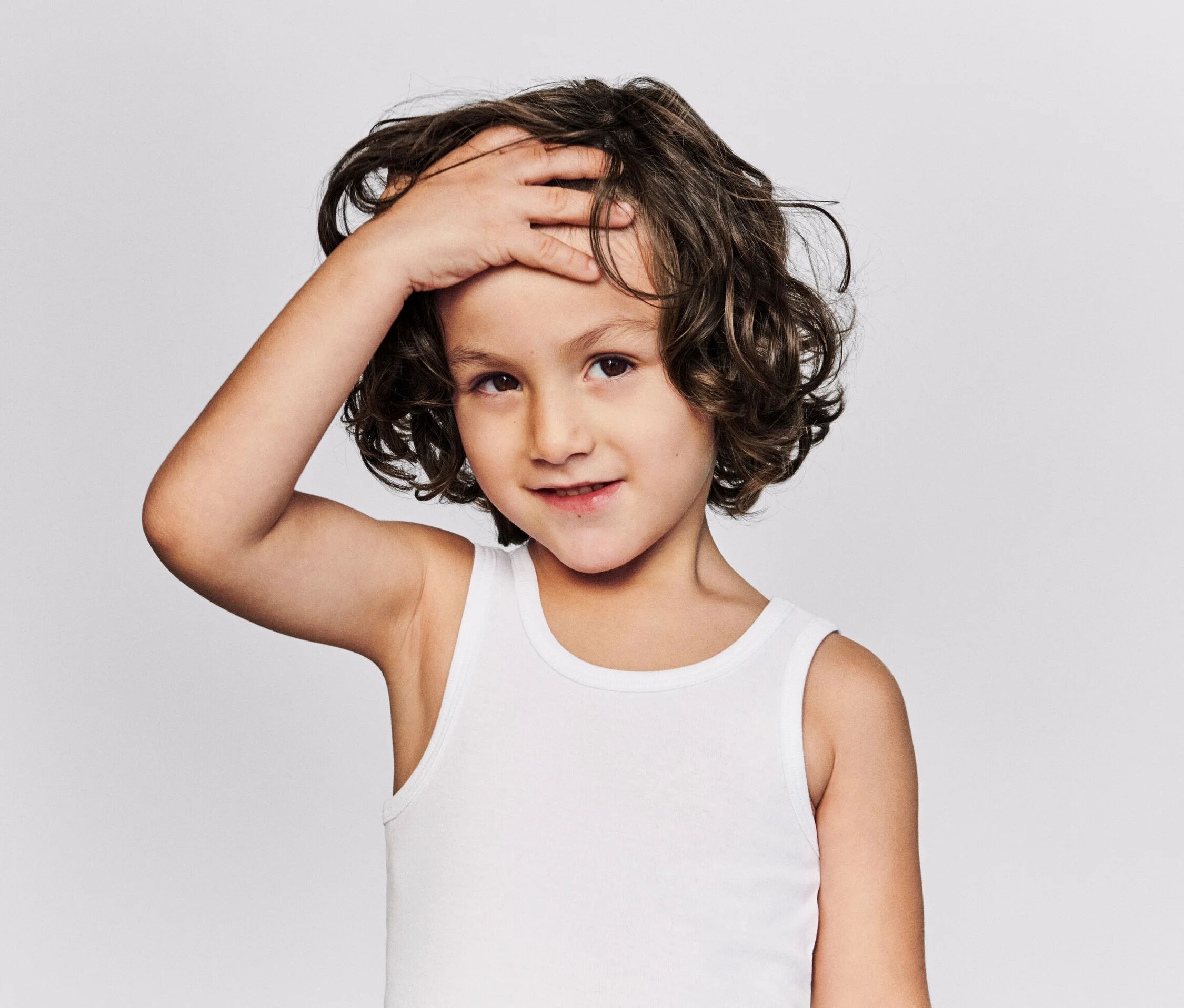 2 Schiesser Kinder-Unterhemden - Kinder - Gr. 116 - dunkelblau