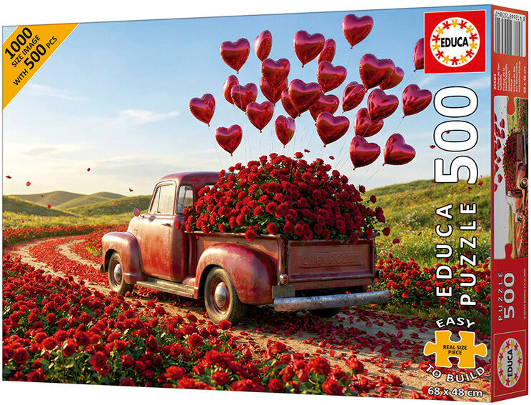 EDUCA BORRAS Puzzle 500 pcs PLUS Pickup de la Saint-Valentin - Educa