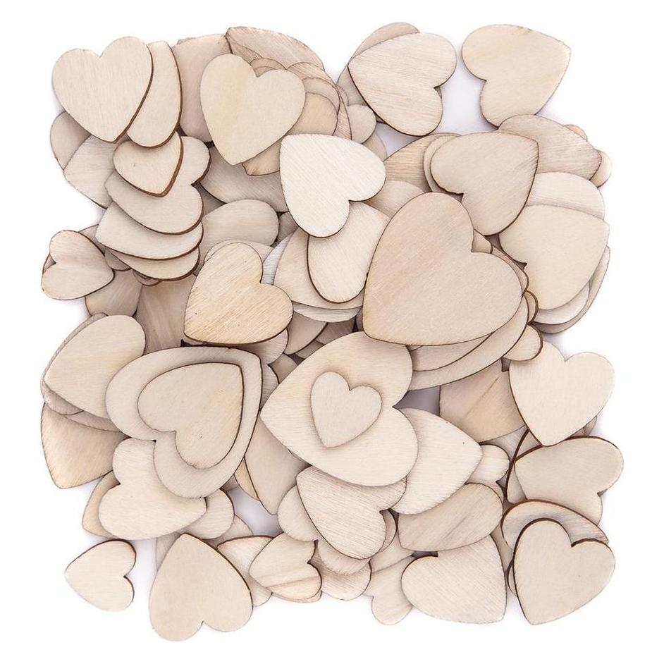 DP Craft Holzherzen 120 Stk (120 Stk.) (47593800)