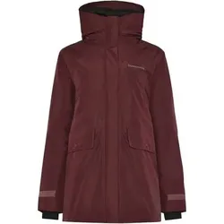 DIDRIKSONS Damen Mantel TUVA WNS PARKA, Größe 38 in Rot Rot