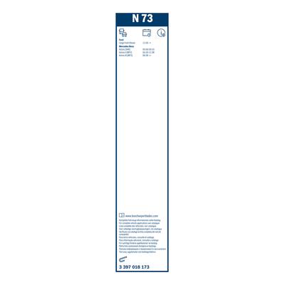 BOSCH Wischblatt Twin 3 397 018 173 für Mercedes