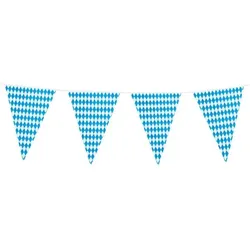Riesenwimpelkette Oktoberfest 8m; Wimpel: 45 x 30 cm