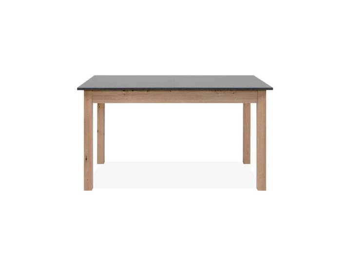 Table extensible L. 140/180 cm DORA Imitation chêne/ gris