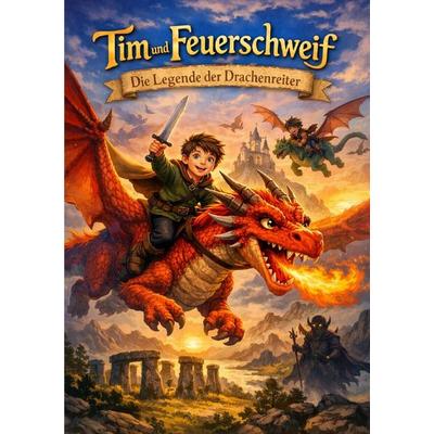 Tim und Feuerschweif – Die Legende der Drachenreiter, Taschenbuch von Sven Hartmutson, Epubli, 978-3-565-16449-3