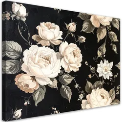 LEINWANDBILD Blumen 100x70cm