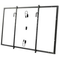Balkon-Hakenkit, Halterung für Balkonkraftwerk schwarz, für starres EcoFlow Solarpanel 400W u.a.