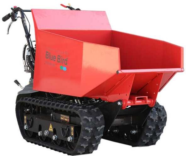Blue Bird Transporter 500 D - Motocarriola cingolata cassone dumper 500Kg