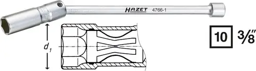 Hazet 4766-1 Zündkerzen-Schlüssel