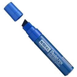 Pentel Permanent-Marker N50XL, Keilspitze breit, blau