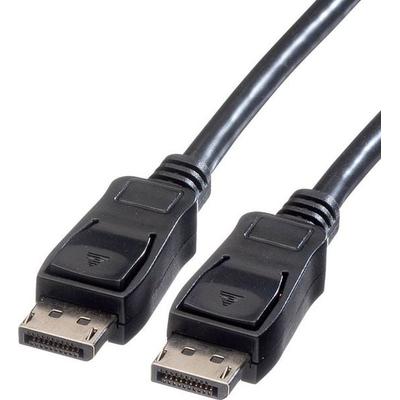 Value DisplayPort Anschlusskabel DisplayPort Stecker, DisplayPort Stecker 5.00 m Schwarz 11.99.5605 Geschirmt DisplayPort-Kabel