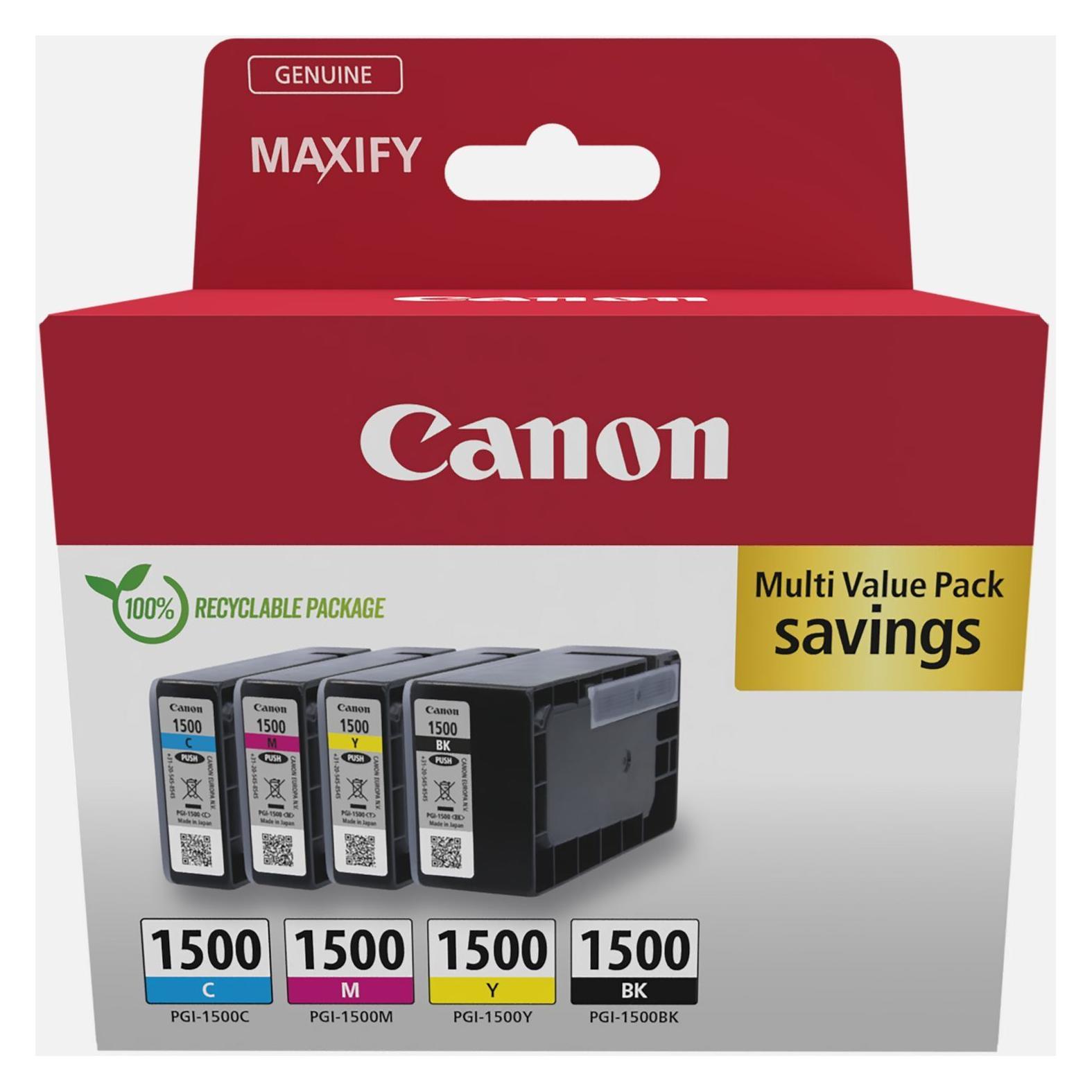 Canon Pgi-1500 (BK, Color) (PGI-1500 P)