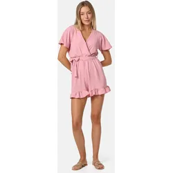 PM SELECTED Damen Playsuit Wickeloptik Jumpsuit Kurzoverall PM28