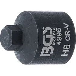 BGS Bremssattel-Einsatz | Innensechskant | extra kurz | 8 mm