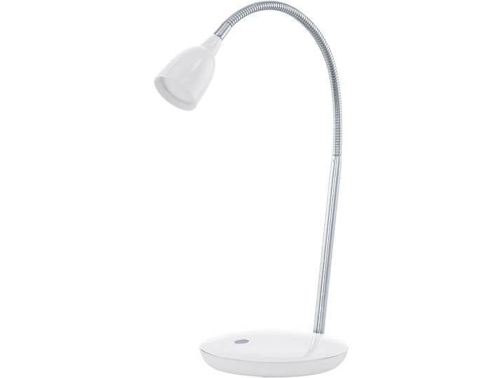 Eglo Schreibtischlampe Durengo Weiss, chrom Kunststoff/Stahl H 38 cm 250 lm - LED - Schreibtischlampe- LED Energiesparlampe