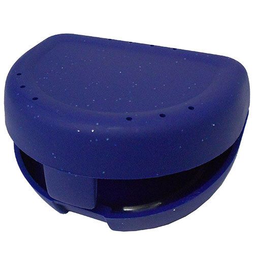 Zahnspangenbox small dunkelblau 1 St Box
