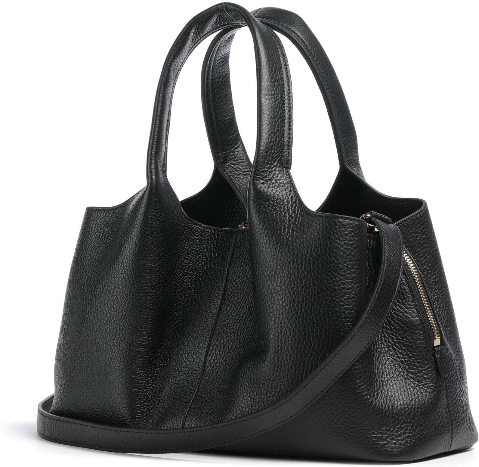 Coccinelle Nell Handtasche aus Leder, schwarz