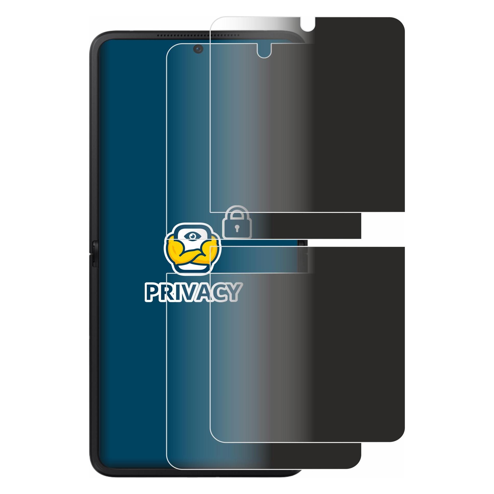 Brotect Sichtschutzfolie Anti-Spy Privacy Folie Blaulicht-Schutz (Oppo Find N2 Flip) (4347609)
