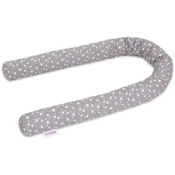 babybay Nestchenschlange Stoff Grau Taupe